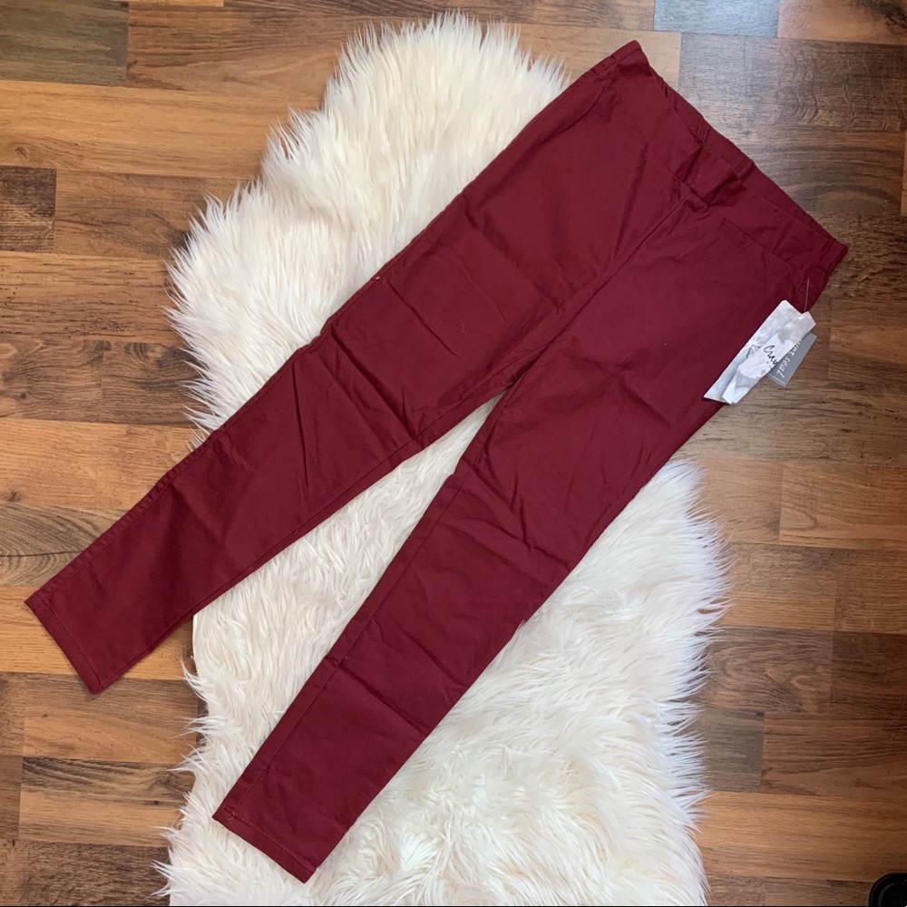 NWT, Red Wine Pants